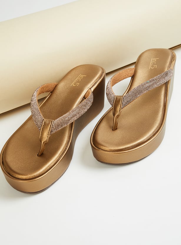 INC.5 Embellished Platforms