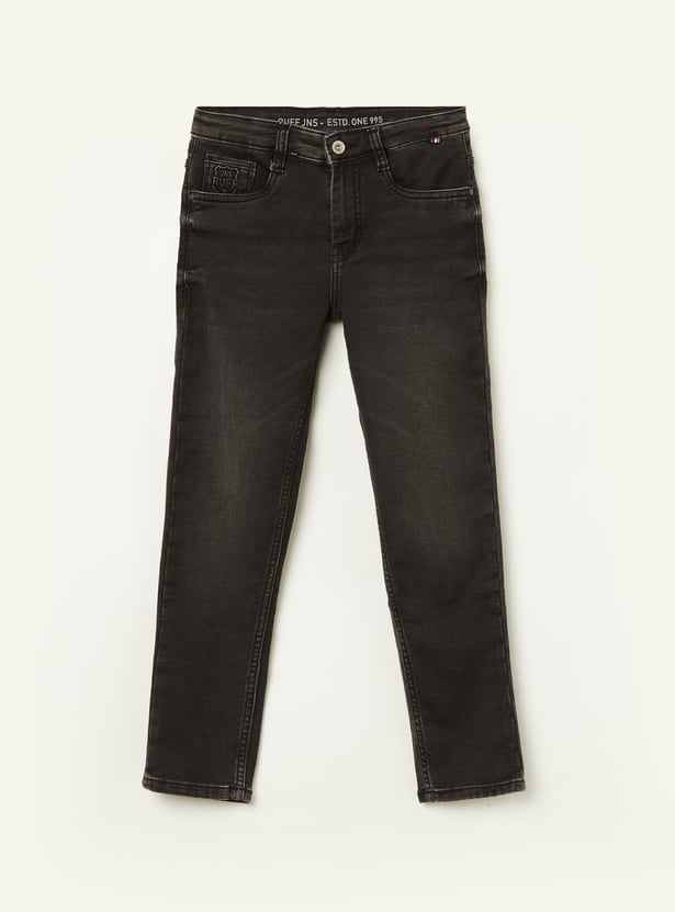 RUFF KIDS Boys Faded Regular Fit Jeans