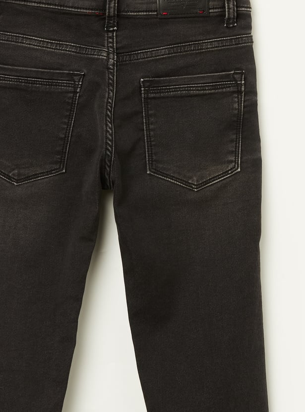 RUFF KIDS Boys Faded Regular Fit Jeans