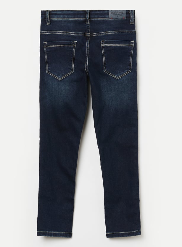 RUFF KIDS Boys Washed Regular Fit Jeans