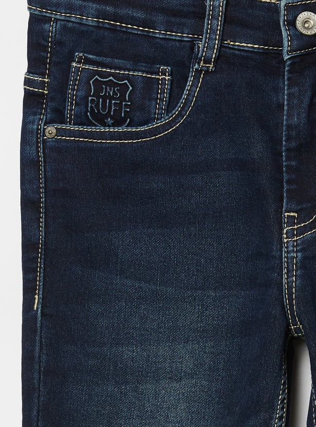 RUFF KIDS Boys Washed Regular Fit Jeans