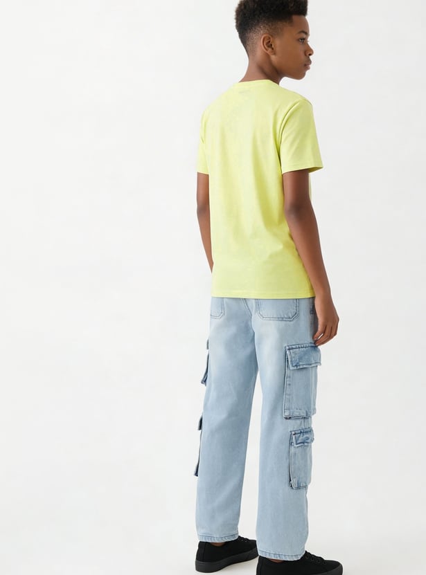 FAME FOREVER Boys Graphic Print T-shirt