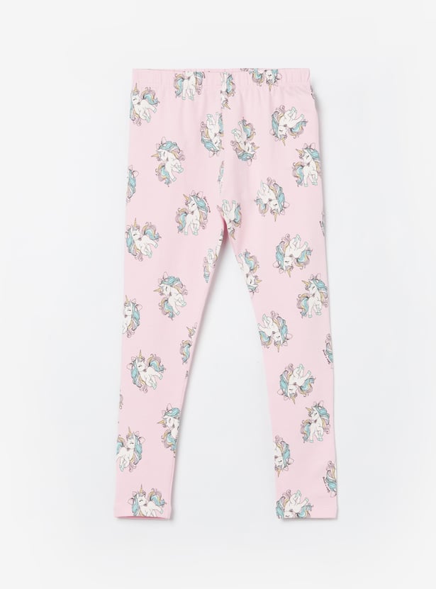 FAME FOREVER Girls Printed Leggings