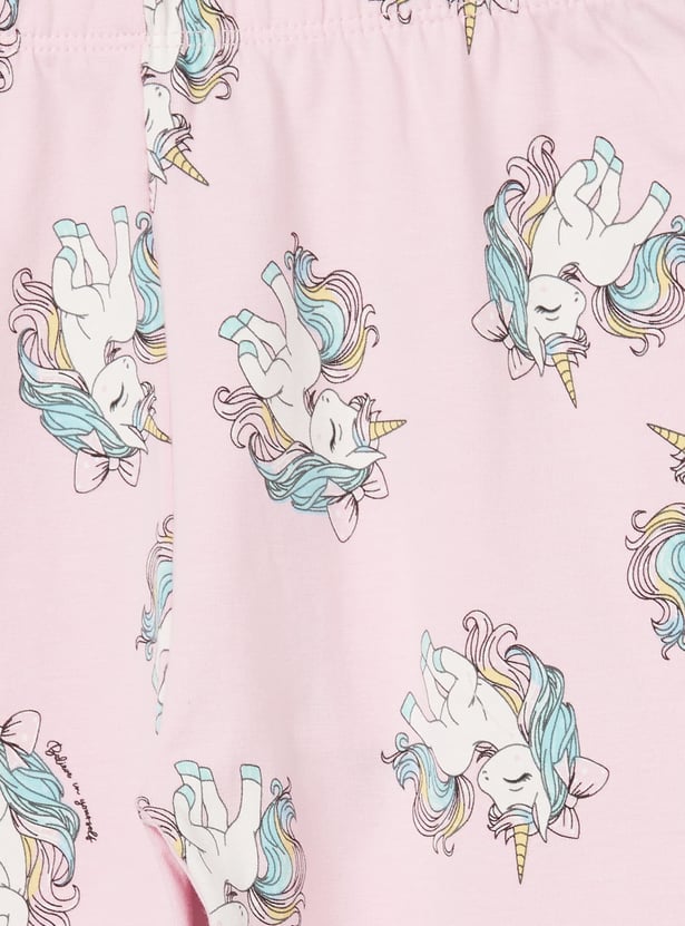FAME FOREVER Girls Printed Leggings