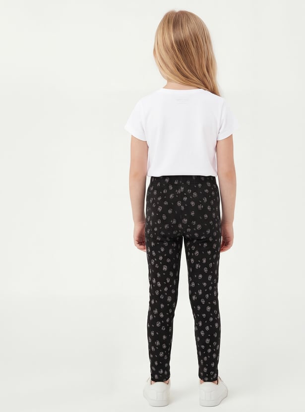 FAME FOREVER Girls Printed Leggings