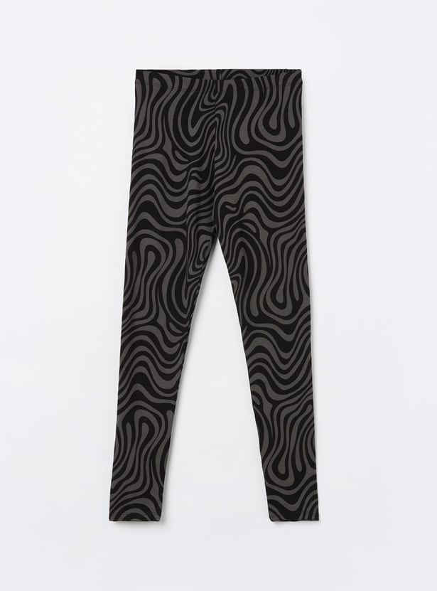 FAME FOREVER Girls Printed Leggings