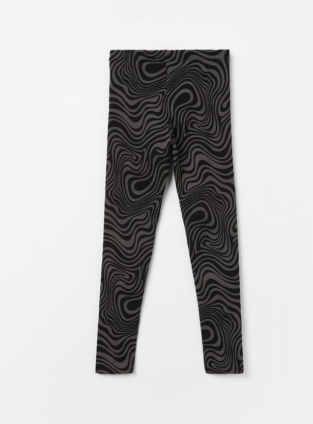 FAME FOREVER Girls Printed Leggings