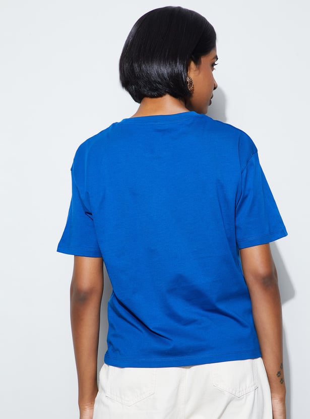 FAME FOREVER Graphic Print T-shirt