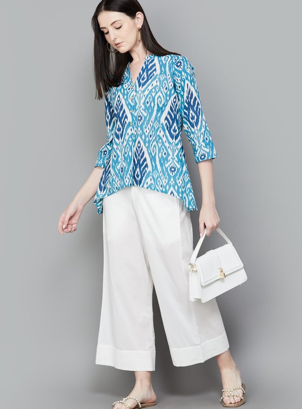 LIBAS Ethnic Motif Asymmetric Kurti