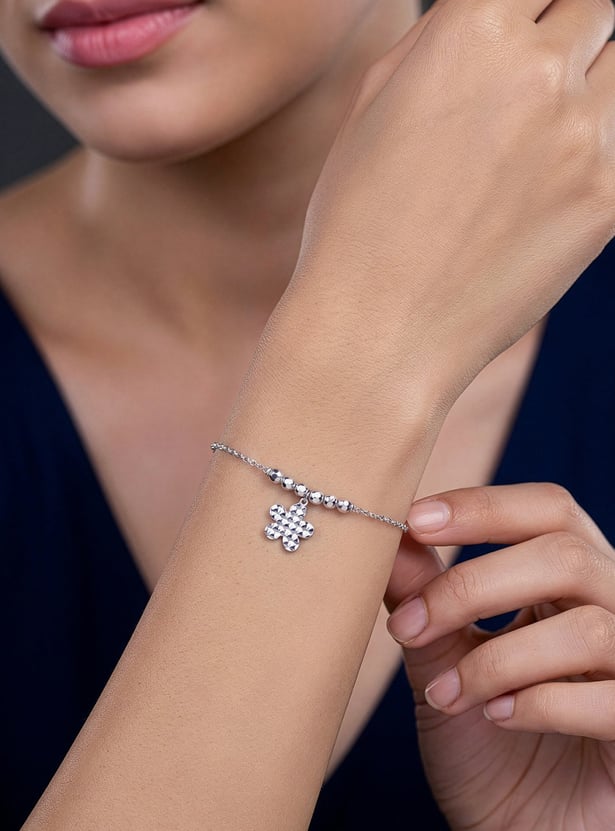 GIVA Glow in Motion Sterling Silver Bracelet
