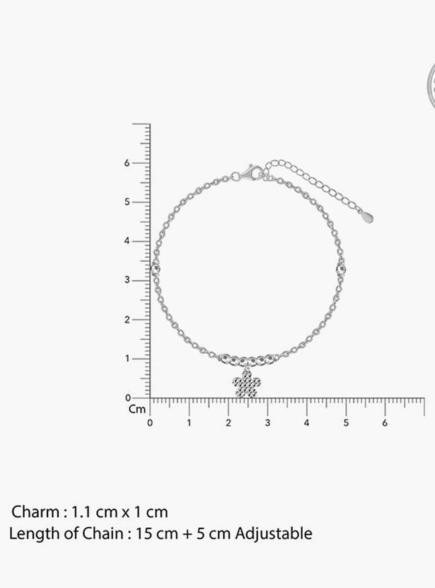 GIVA Glow in Motion Sterling Silver Bracelet
