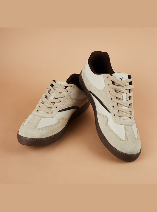 FORCA Solid Lace-Up Shoes