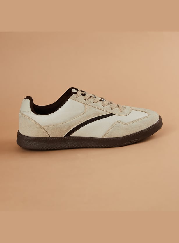 FORCA Solid Lace-Up Shoes