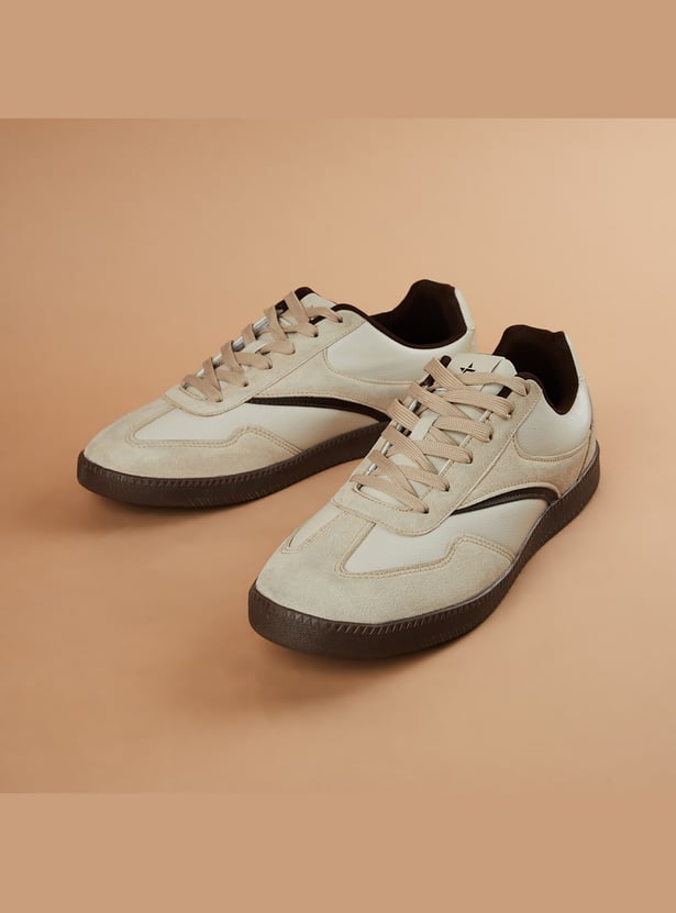 FORCA Solid Lace-Up Shoes