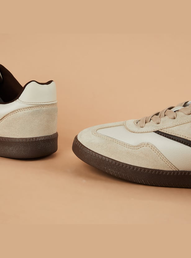 FORCA Solid Lace-Up Shoes