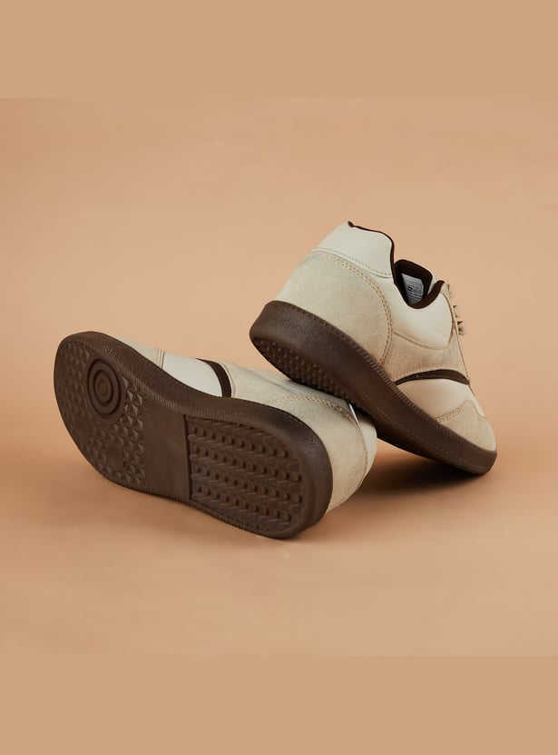 FORCA Solid Lace-Up Shoes