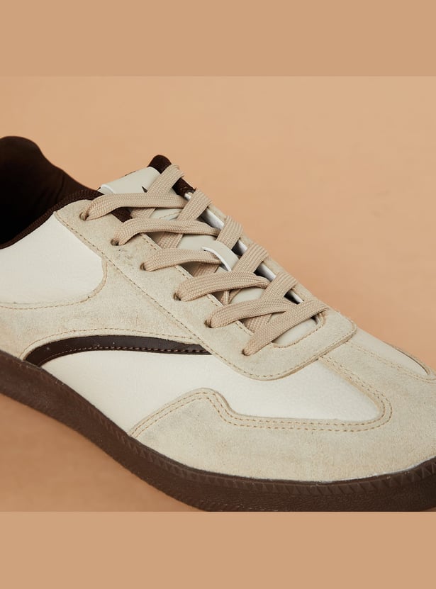 FORCA Solid Lace-Up Shoes