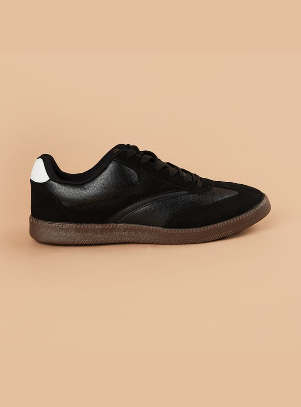 FORCA Solid Lace-Up Shoes