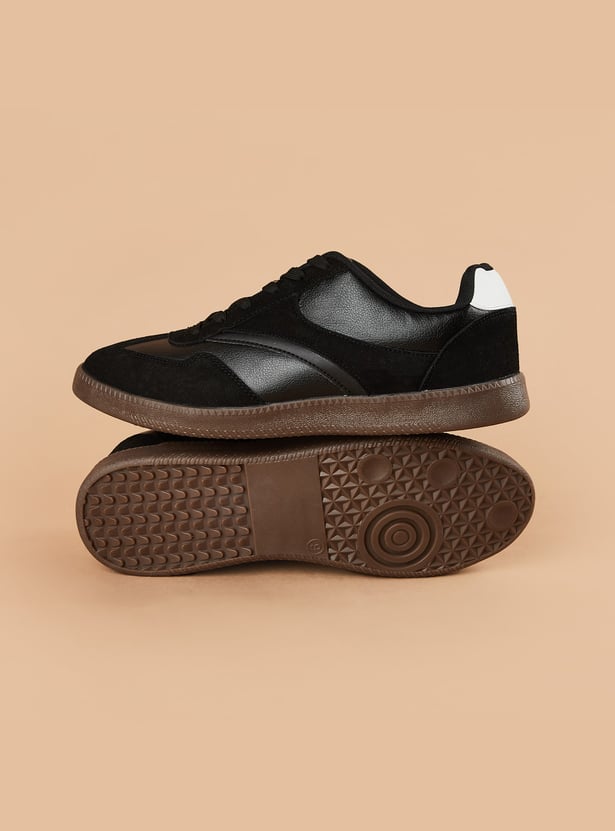 FORCA Solid Lace-Up Shoes