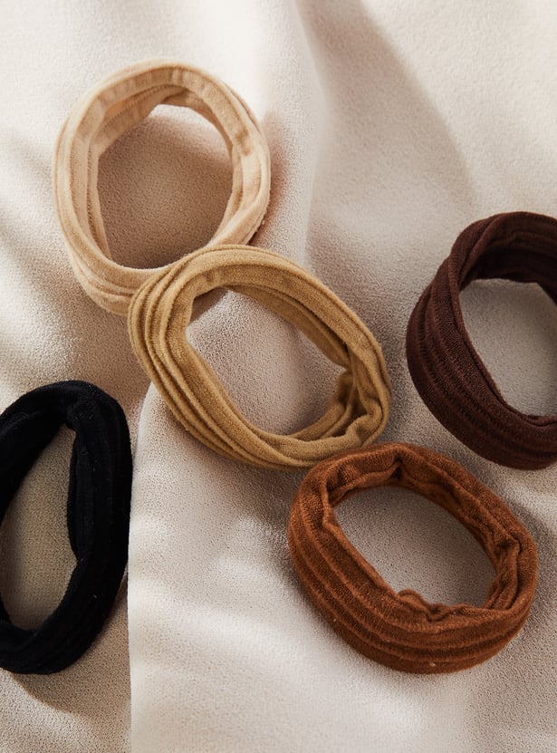 FAME FOREVER Assorted Hair Tie - Pack of 5