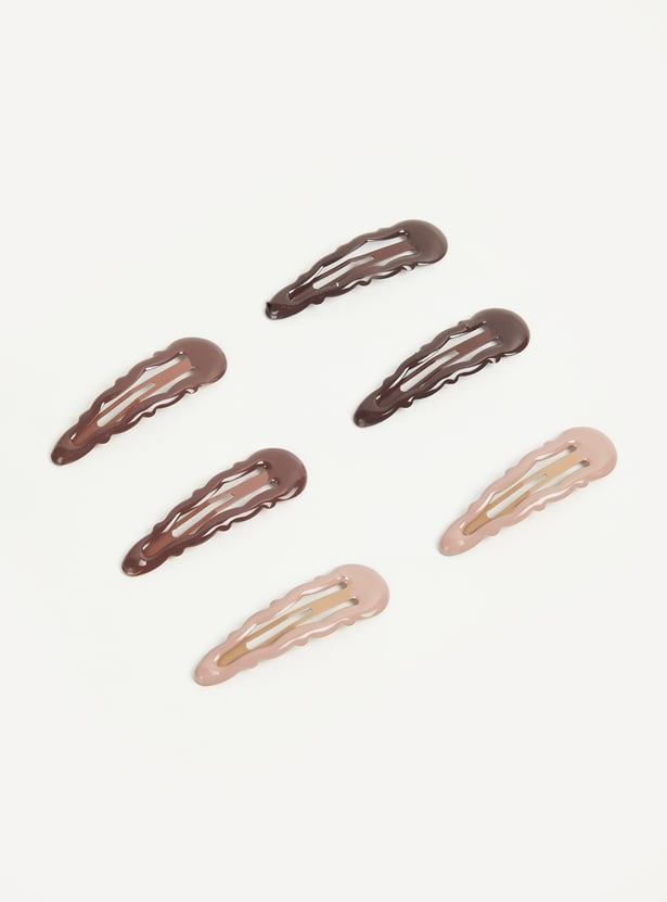 FAME FOREVER Assorted Tic Tac Clips - Pack of 6