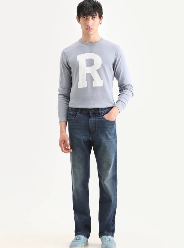 RARE RABBIT Whiskered Regular Tapered Jeans
