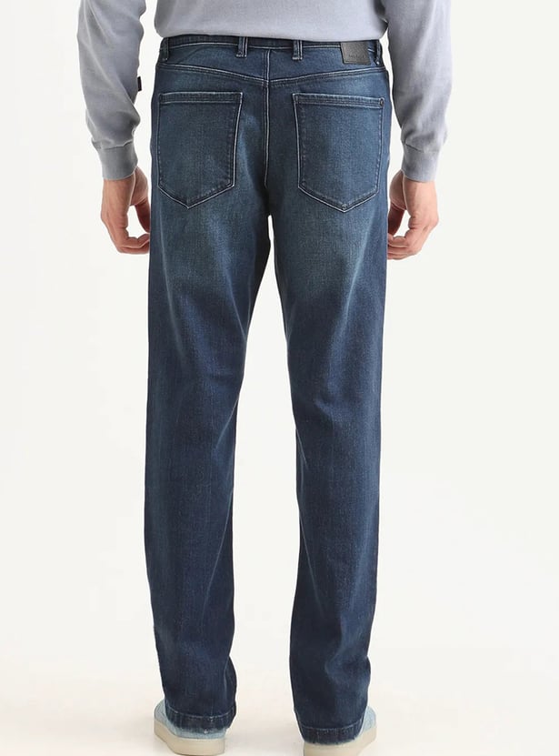 RARE RABBIT Whiskered Regular Tapered Jeans