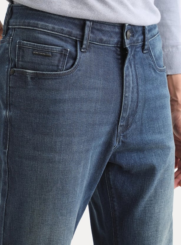 RARE RABBIT Whiskered Regular Tapered Jeans
