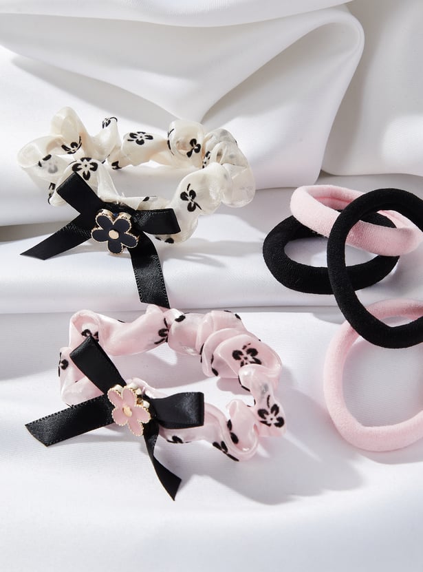 FAME FOREVER Assorted Hair Ties - Pack of 6