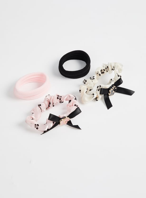 FAME FOREVER Assorted Hair Ties - Pack of 6
