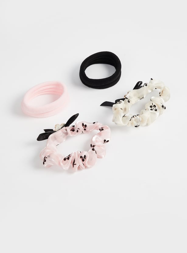 FAME FOREVER Assorted Hair Ties - Pack of 6