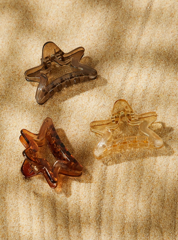 FAME FOREVER Star Claw Clip - Pack of 3