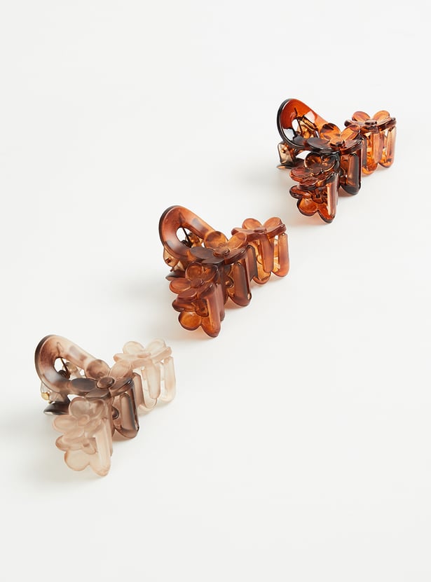 FAME FOREVER Assorted Claw Clips - Pack of 3