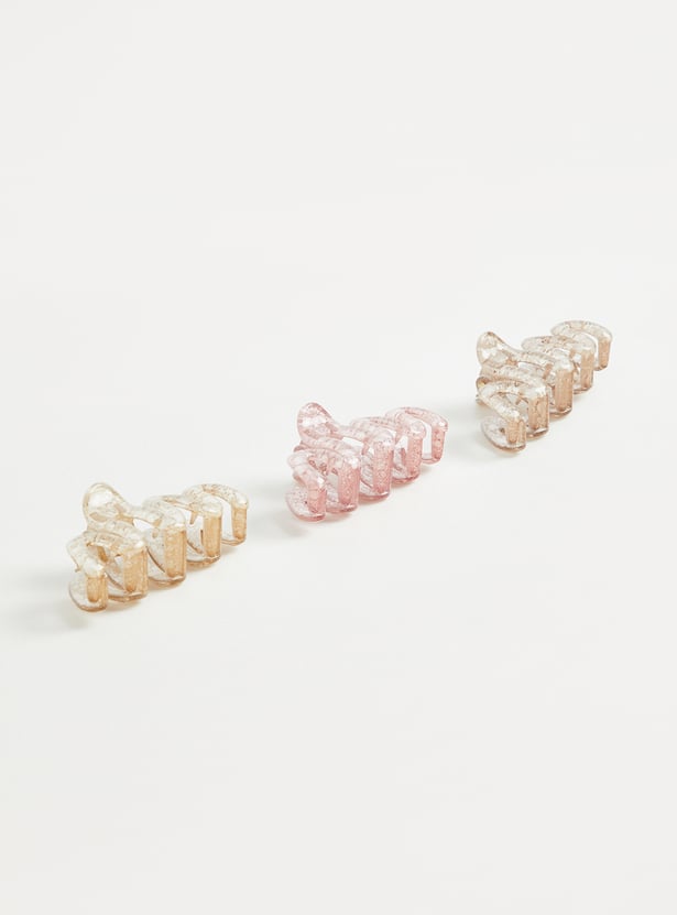 FAME FOREVER Assorted Claw Clip - Pack of 3