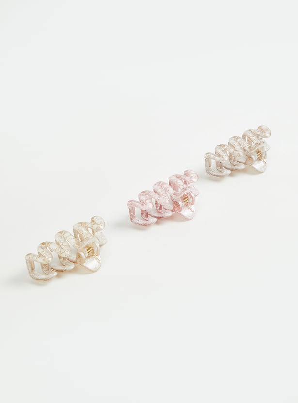 FAME FOREVER Assorted Claw Clip - Pack of 3