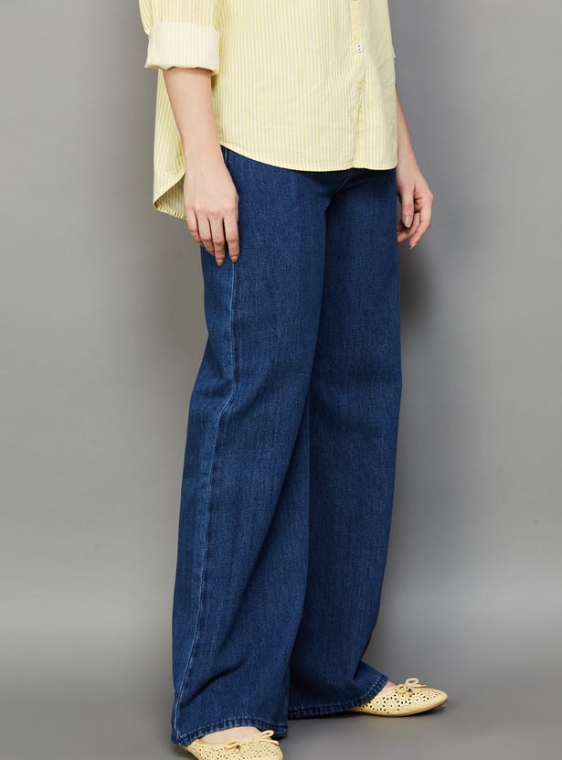 LEVI'S High Waist Wide-Leg Jeans
