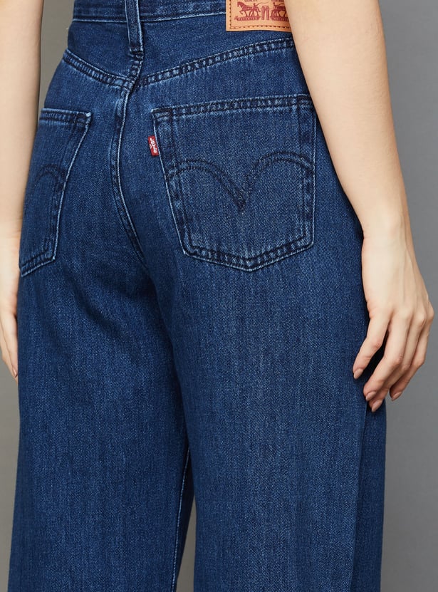 LEVI'S High Waist Wide-Leg Jeans
