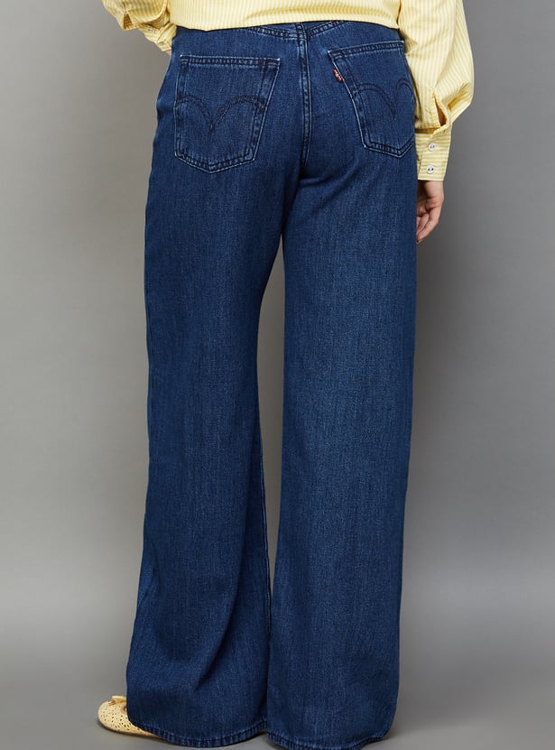 LEVI'S High Waist Wide-Leg Jeans