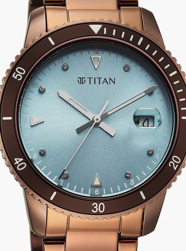 TITAN Purple Sports Fashion Phase II Analog Watch - 2768QM01