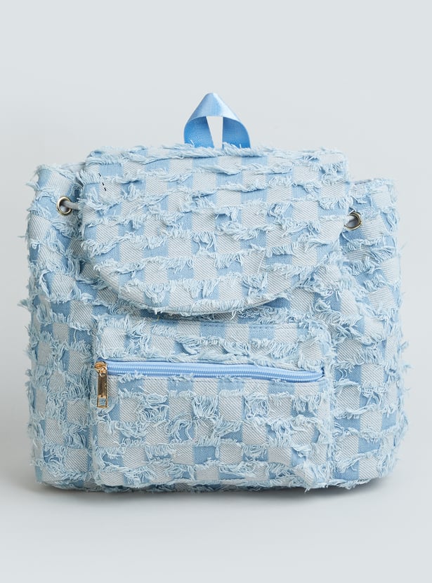 GINGER Textured Design Backpack