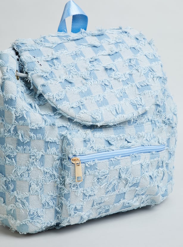 GINGER Textured Design Backpack