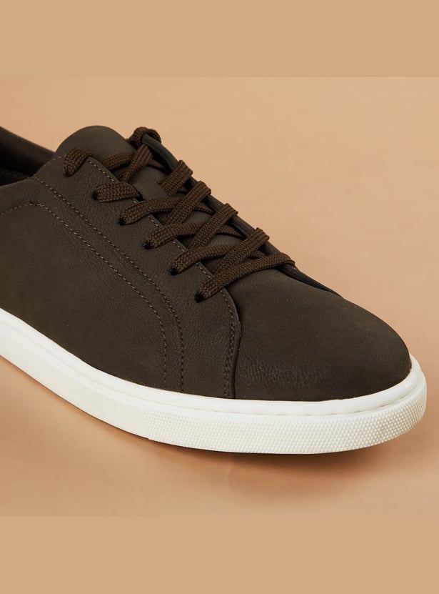 FORCA Solid Lace-Up Shoes