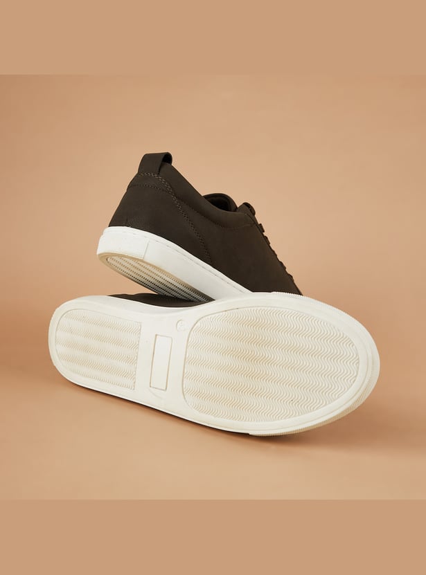 FORCA Solid Lace-Up Shoes