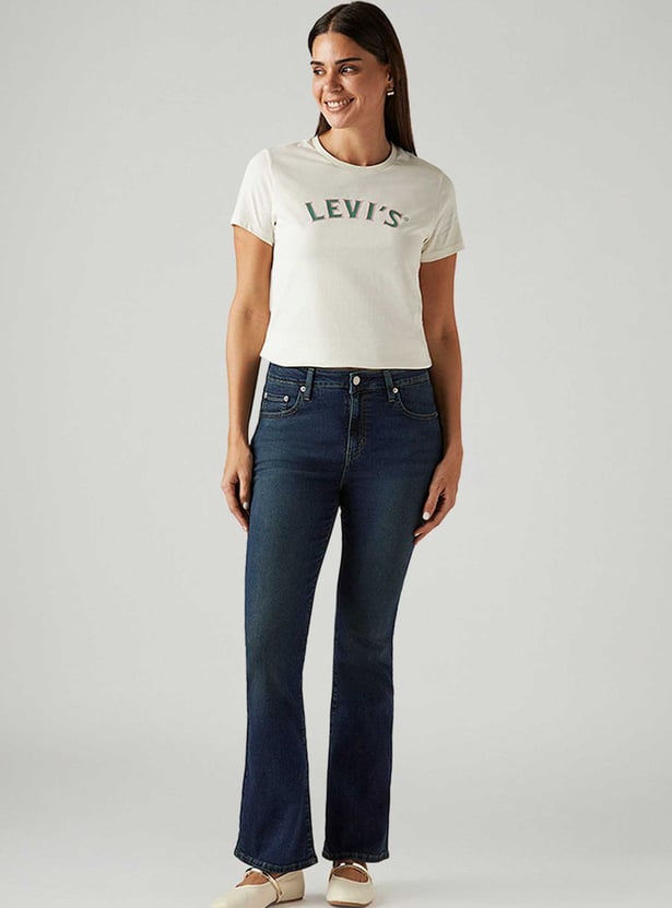 LEVI'S Stonewashed 725 Bootcut Fit Jeans