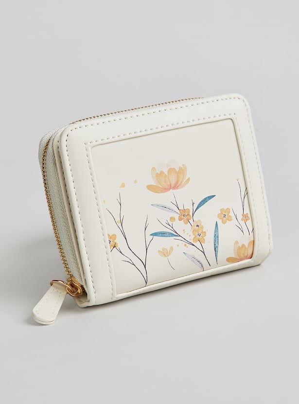 GINGER Floral Print Bi-Fold Wallet