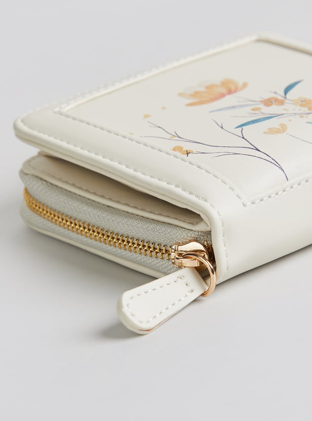 GINGER Floral Print Bi-Fold Wallet