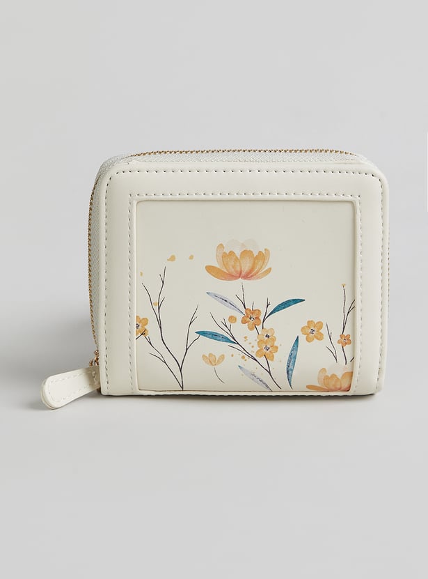 GINGER Floral Print Bi-Fold Wallet