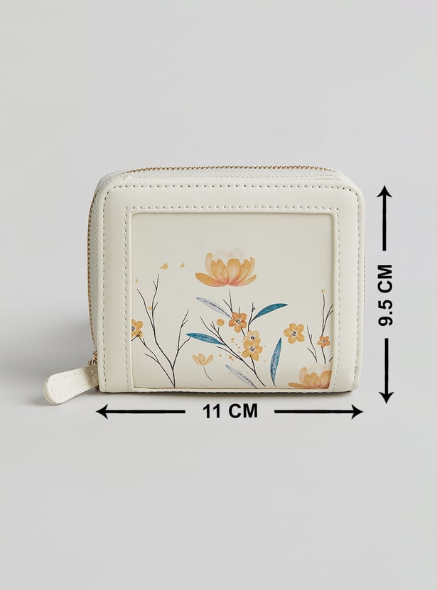 GINGER Floral Print Bi-Fold Wallet
