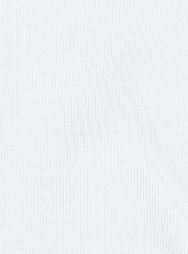 GINGER Knit Johnny Collar T-shirt
