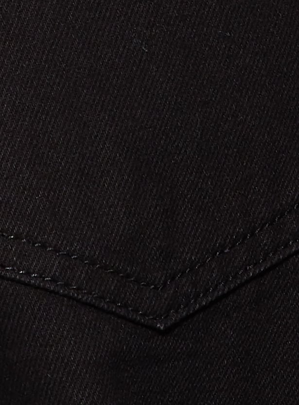 FAME FOREVER Solid Straigt Fit Jeans